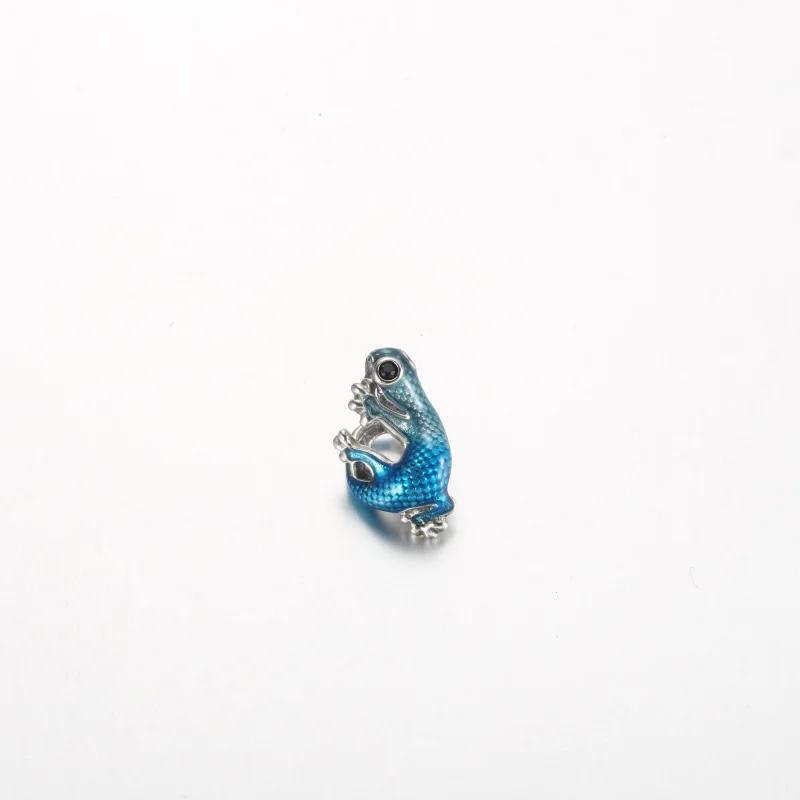 (Bild für) Pandora Metallic Blue Gecko Charm - 792701C01 - Ansicht 2