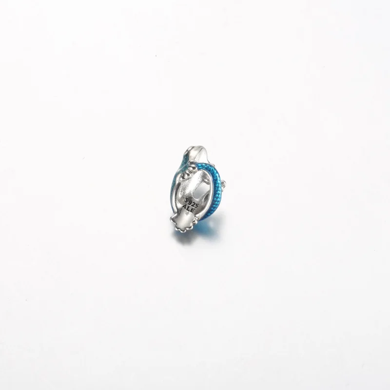 (Bild für) Pandora Metallic Blue Gecko Charm - 792701C01 - Ansicht 4
