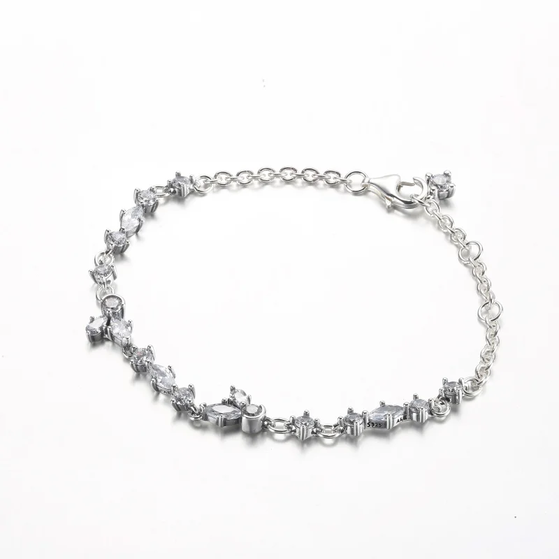 (Bild für) Pandora Sparkling Herbarium Cluster Chain Armband - 592631C01 - Ansicht 2