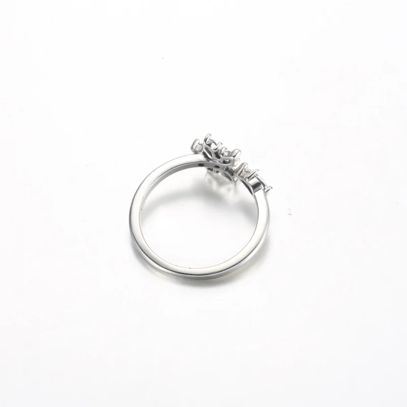 (Bild für) Pandora Sparkling Herbarium Cluster Open Ring - 192611C01 - Ansicht 4