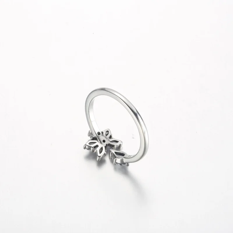 (Bild für) Pandora Sparkling Herbarium Cluster Open Ring - 192611C01 - Ansicht 5