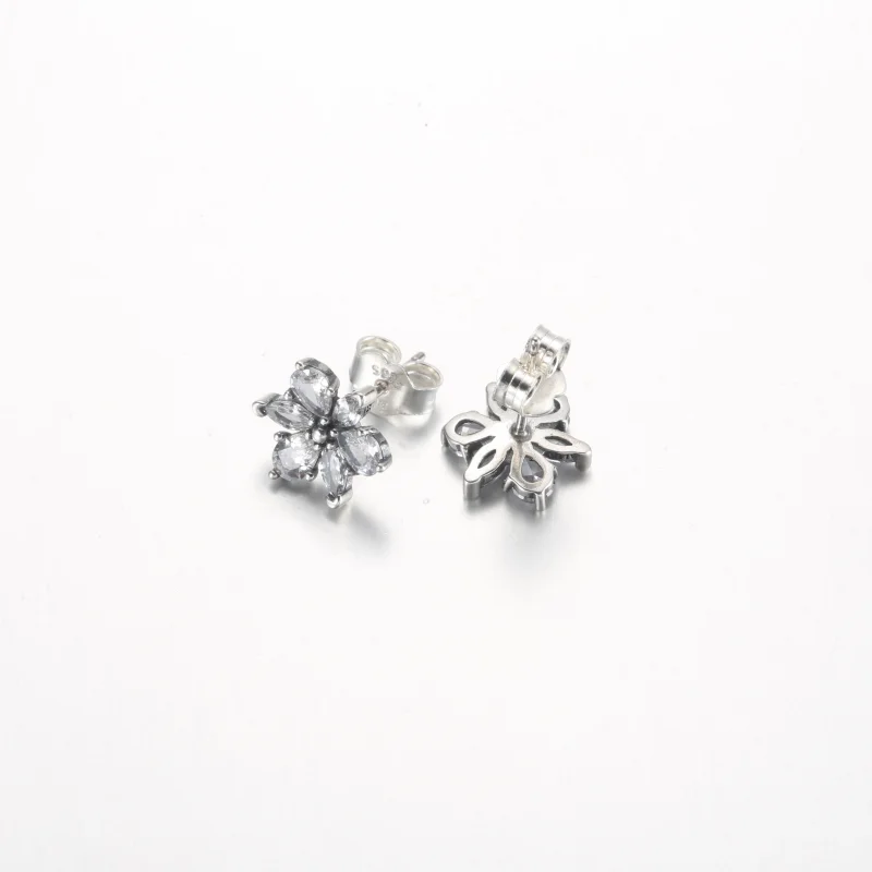 (Bild für) Pandora Sparkling Herbarium Cluster Steckerohrringe - 292633C01 - Ansicht 4