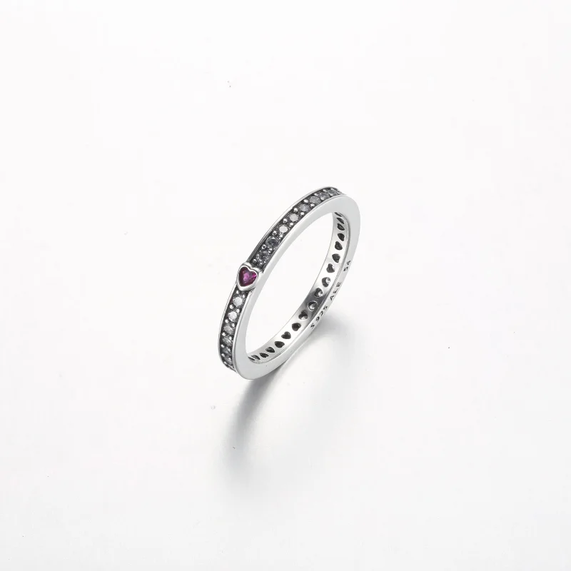 (Bild für) Pandora Sparkling Love Message Ring - 192601C01 - Ansicht 2