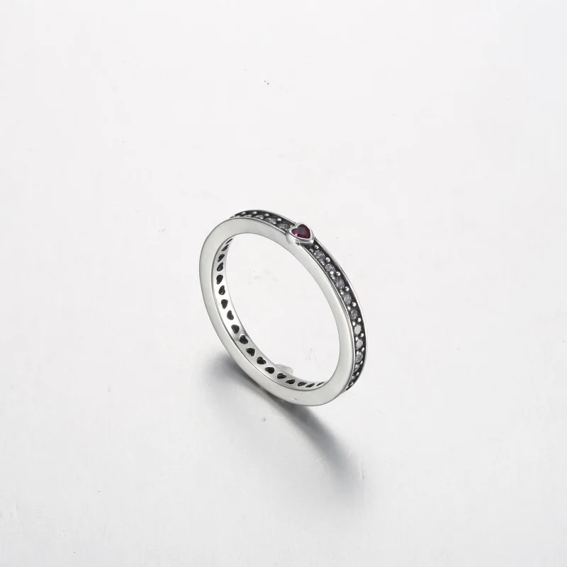 (Bild für) Pandora Sparkling Love Message Ring - 192601C01 - Ansicht 4