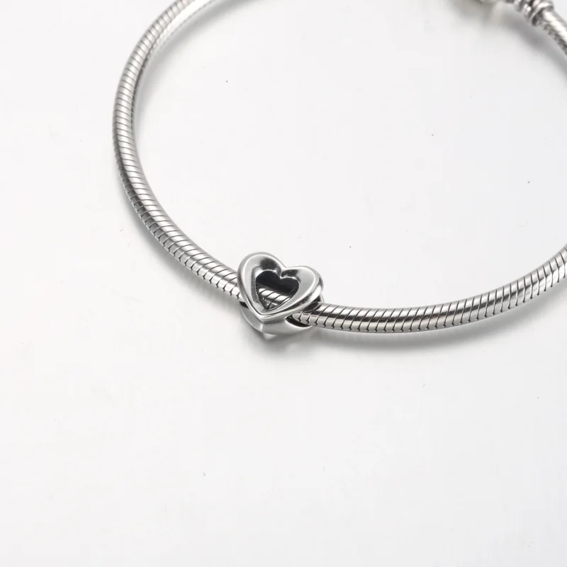 (Bild für) Pandora Strahlendes Offenes Herz Charm - 792492C00 - Ansicht 4