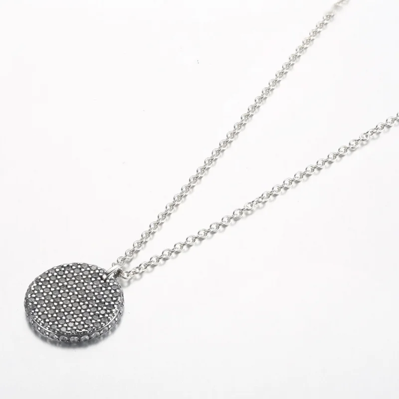 (Bild für) Pandora Timeless Pavé Anhänger mit rundem Medaillon - 392632C01-45 - Ansicht 2