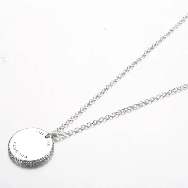 (Bild für) Pandora Timeless Pavé Anhänger mit rundem Medaillon - 392632C01-45 - Ansicht 3