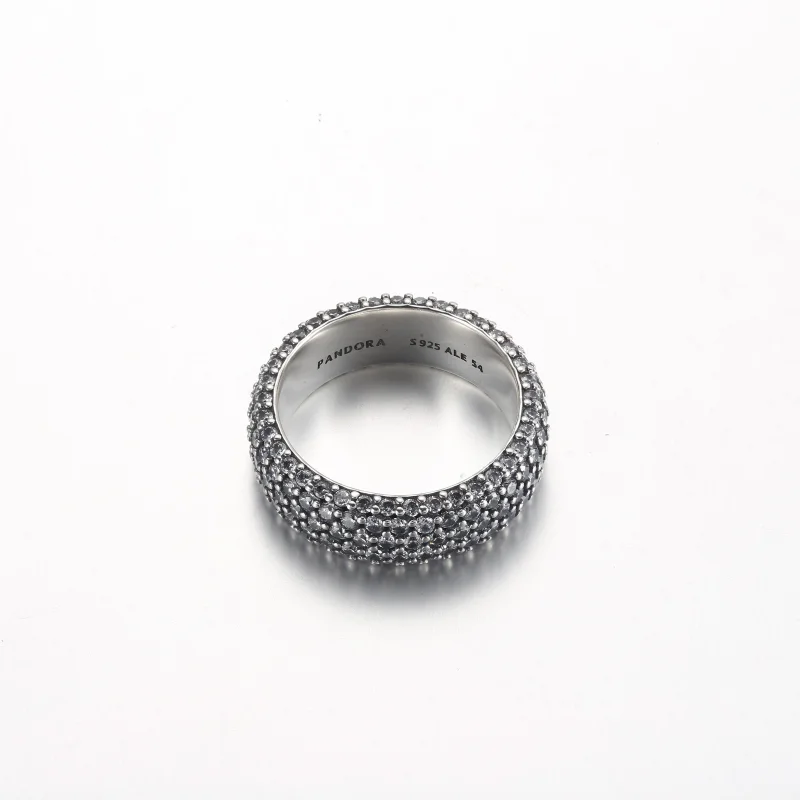 (Bild für) Pandora Timeless Pavé Dreireifig Ring - 192634C01 - Ansicht 3