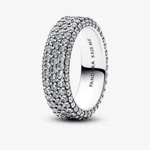(Bild für) Pandora Timeless Pavé Dreireifig Ring - 192634C01