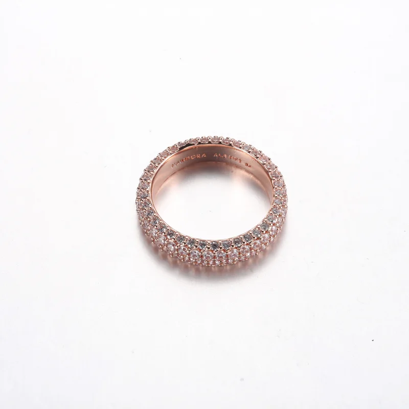 (Bild für) Pandora Timeless Pavé Zweireihig Ring - 182629C01 - Ansicht 3