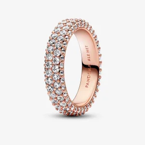 (Bild für) Pandora Timeless Pavé Zweireihig Ring - 182629C01