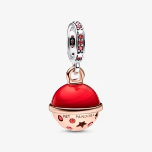 (Bild für) Pandora Zweifarbiger Planet Mars Murano & Funkelnder Anhänger - 782433C01