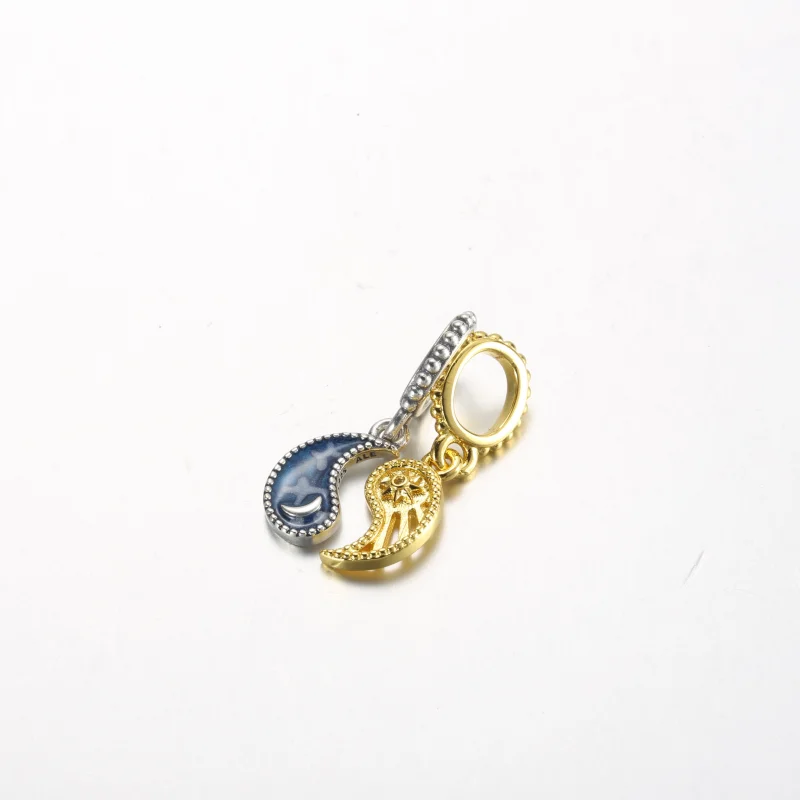 (Bild für) Pandora Zweifarbiger Trennbares Anhängerarmband Sonne & Mond - 762678C01 - Ansicht 2