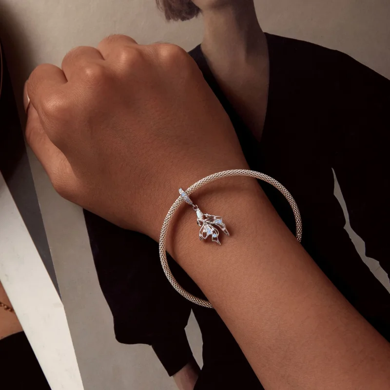 (Bild für) Pandora-Stil Bettafisch-Anhänger - BSC917 - Ansicht 5
