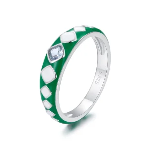(Bild für) Pandora-Stil Diamantmuster Ring - SCR942