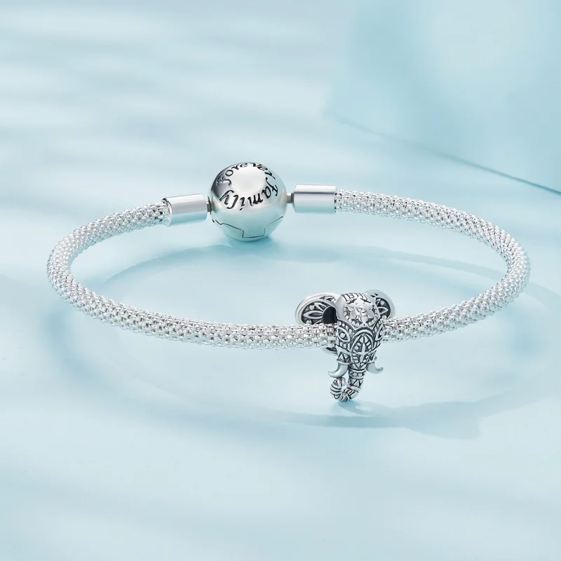 (Bild für) Pandora-Stil Elefantengott-Anhänger - SCC2477 - Ansicht 5