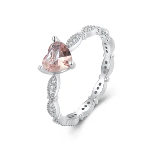(Bild für) Pandora-Stil Herzförmiger Chamäleon-Ring - BSR479