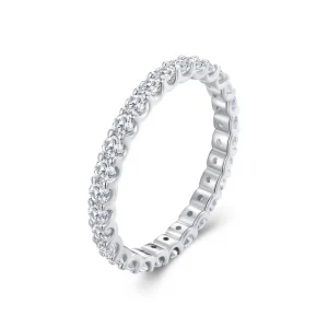 (Bild für) Pandora-Stil Moissanit-Ring - MSR034