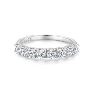 (Bild für) Pandora-Stil Muster Moissanit Ring (Ein Zertifikat) - MSR015