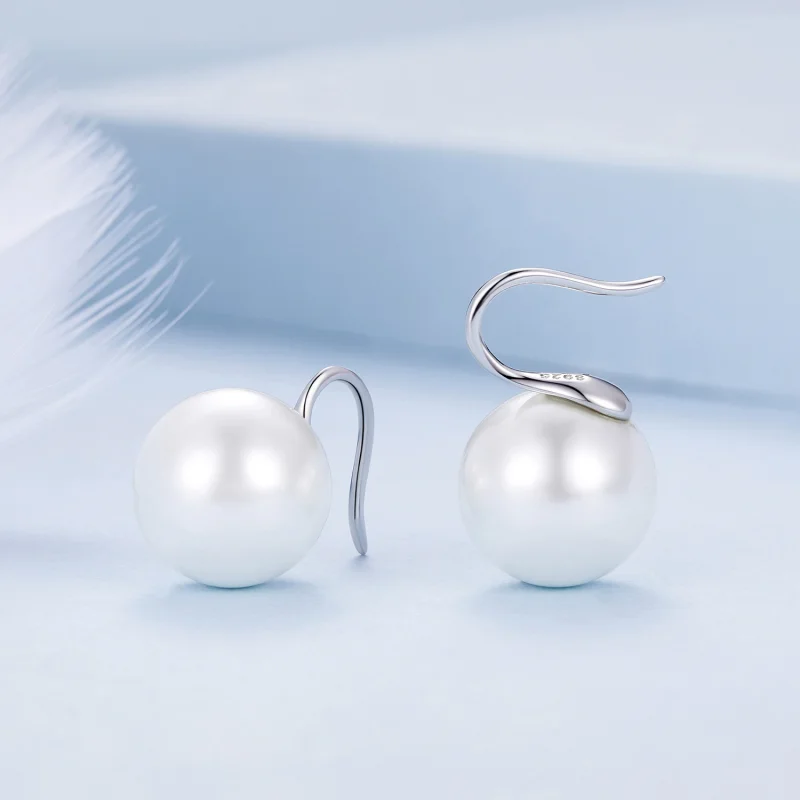 (Bild für) Pandora-Stil Perlen-Stecker - BSE857 - Ansicht 3