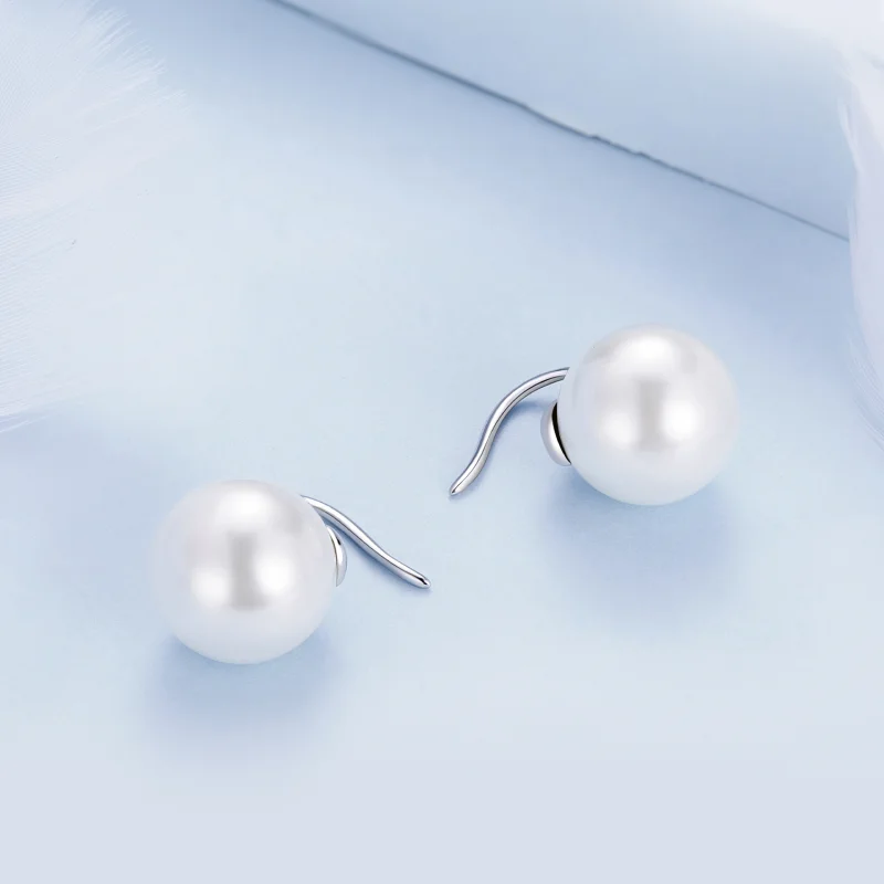 (Bild für) Pandora-Stil Perlen-Stecker - BSE857 - Ansicht 4