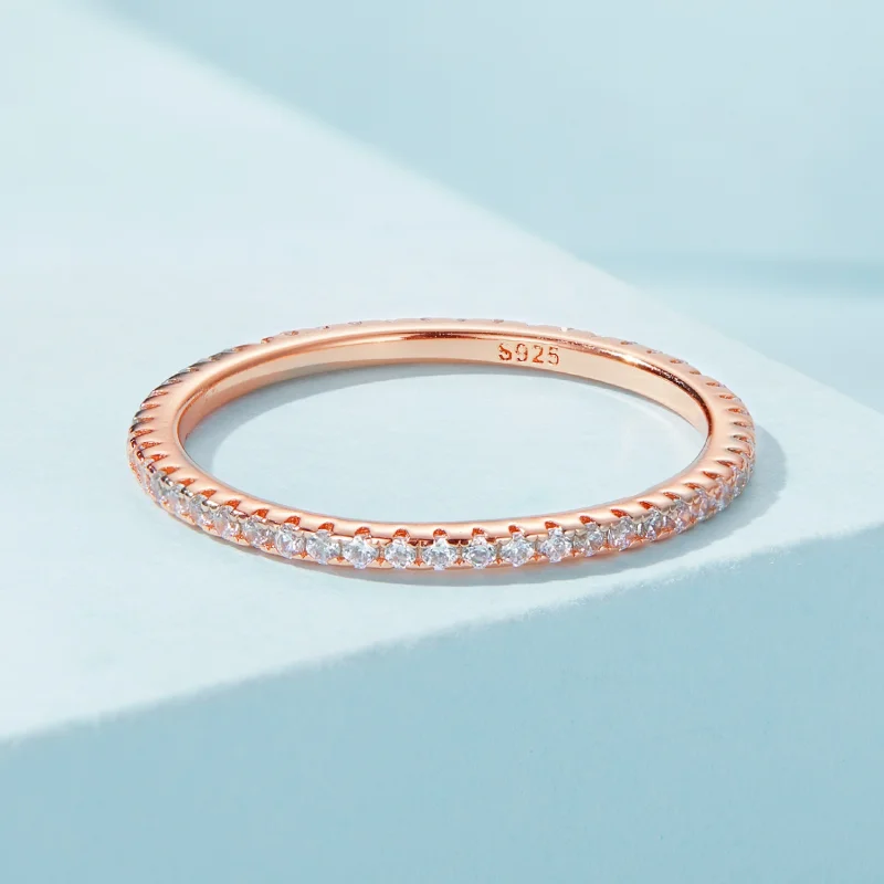 (Bild für) Pandora-Stil Roségold Modisch Elf Ring - SCR066-C - Ansicht 3