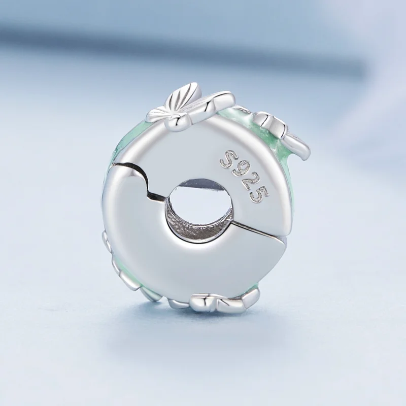 (Bild für) Pandora-Stil Schmetterlingsclip - BSC840 - Ansicht 3