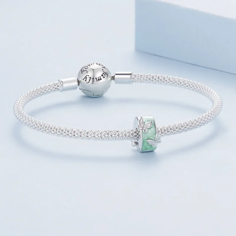 (Bild für) Pandora-Stil Schmetterlingsclip - BSC840 - Ansicht 5