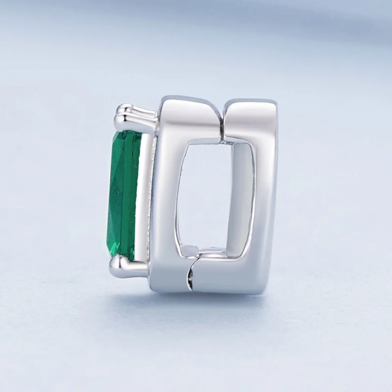 (Bild für) Pandora-Stil Smaragd-Clip - BSX005 - Ansicht 3
