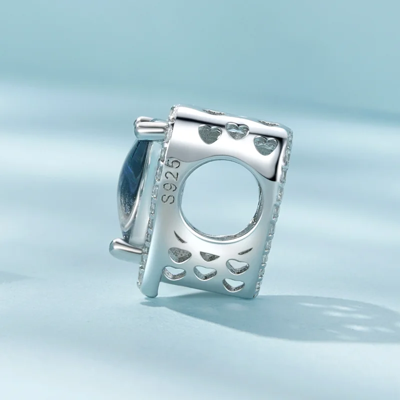 (Bild für) Pandora-Stil Thermosensorischer Mood Stone Anhänger - SCC2596 - Ansicht 6