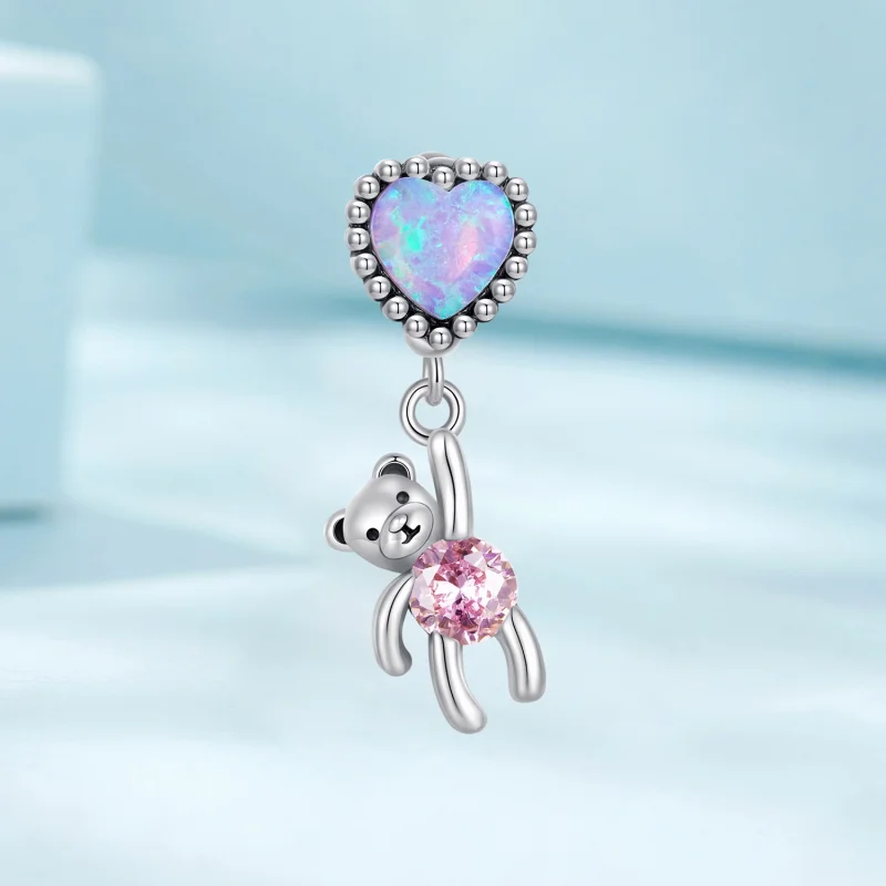 (Bild für) Pandora Style Anhänger Bär - SCC2591 - Ansicht 2
