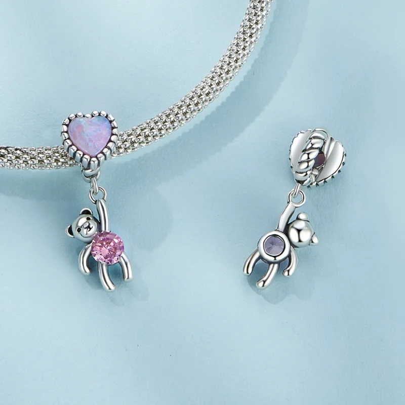 (Bild für) Pandora Style Anhänger Bär - SCC2591 - Ansicht 5