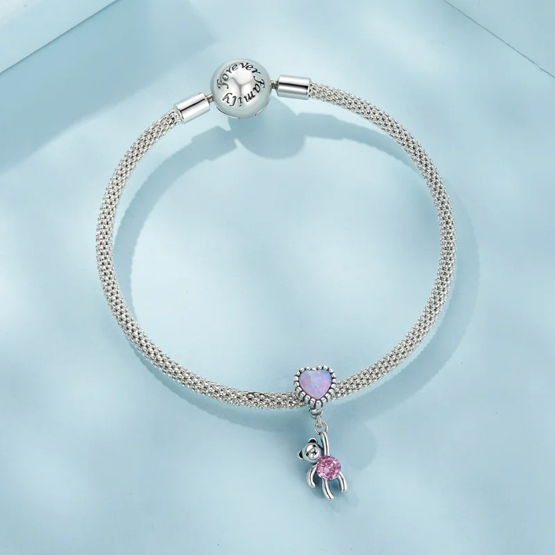 (Bild für) Pandora Style Anhänger Bär - SCC2591 - Ansicht 6