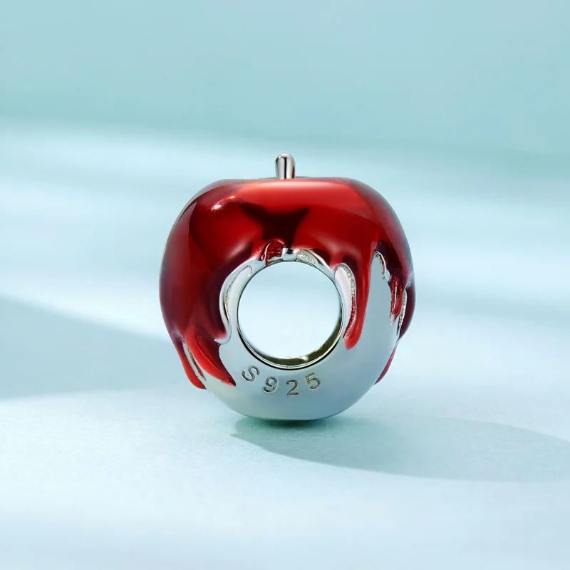 (Bild für) Pandora Style Apfel-Anhänger - SCC2644 - Ansicht 3