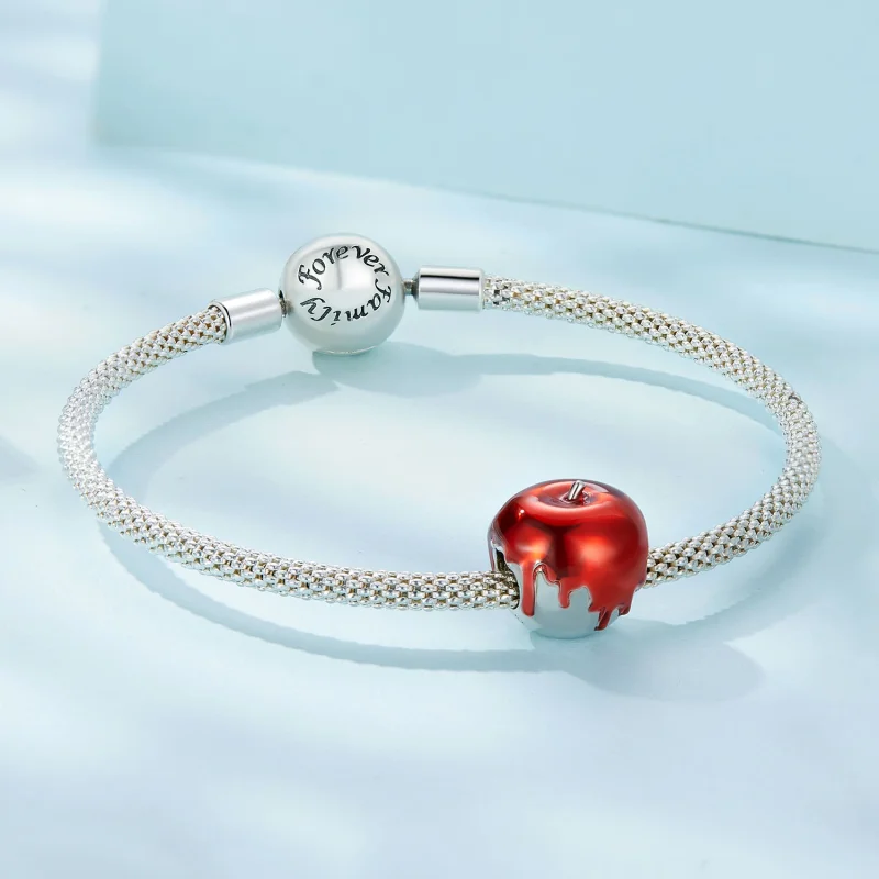 (Bild für) Pandora Style Apfel-Anhänger - SCC2644 - Ansicht 5