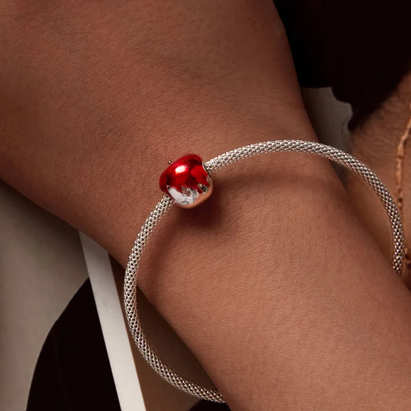 (Bild für) Pandora Style Apfel-Anhänger - SCC2644 - Ansicht 7
