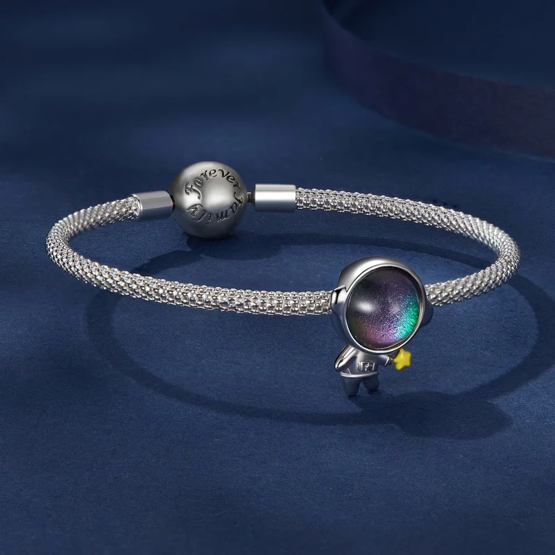 (Bild für) Pandora Style Astronaut Star Charm - BSC793 - Ansicht 5