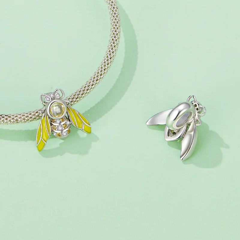 (Bild für) Pandora Style Bee Charm - SCC2599 - Ansicht 4