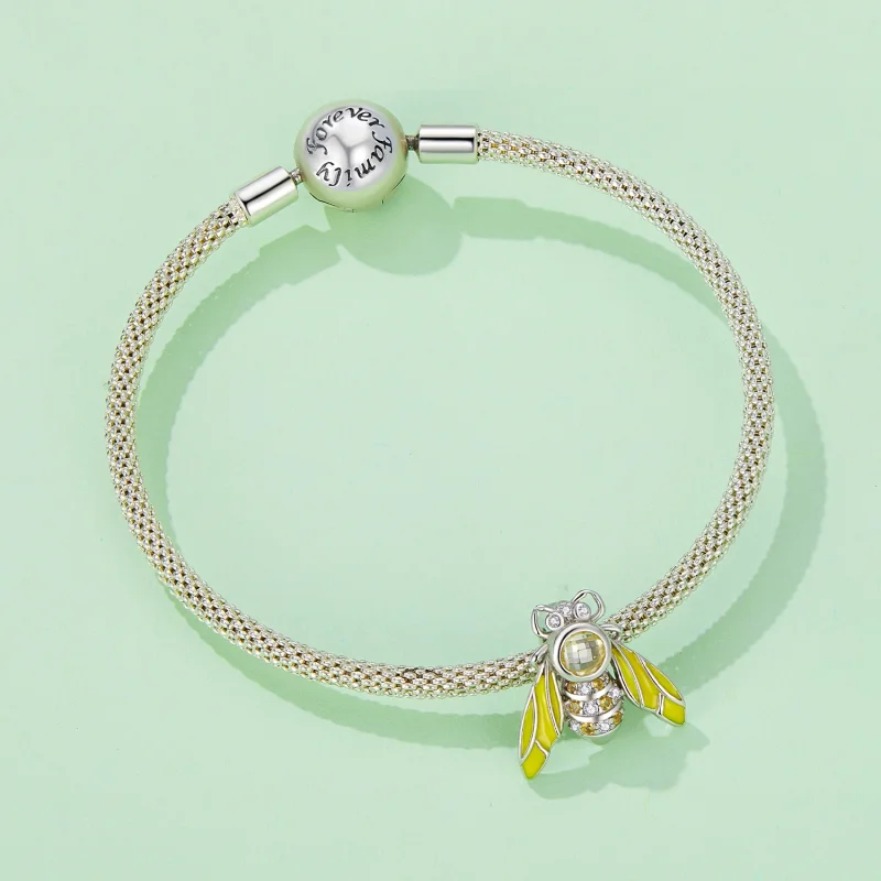 (Bild für) Pandora Style Bee Charm - SCC2599 - Ansicht 5