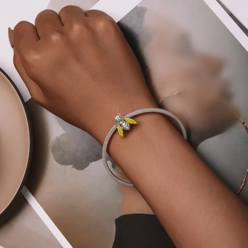 (Bild für) Pandora Style Bee Charm - SCC2599 - Ansicht 6