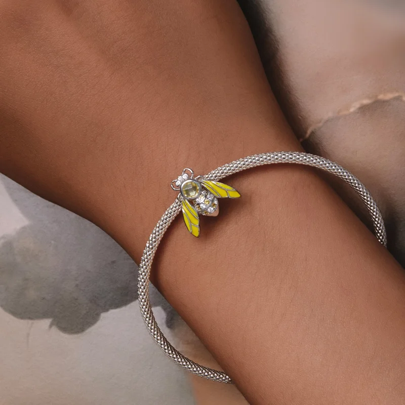 (Bild für) Pandora Style Bee Charm - SCC2599 - Ansicht 7