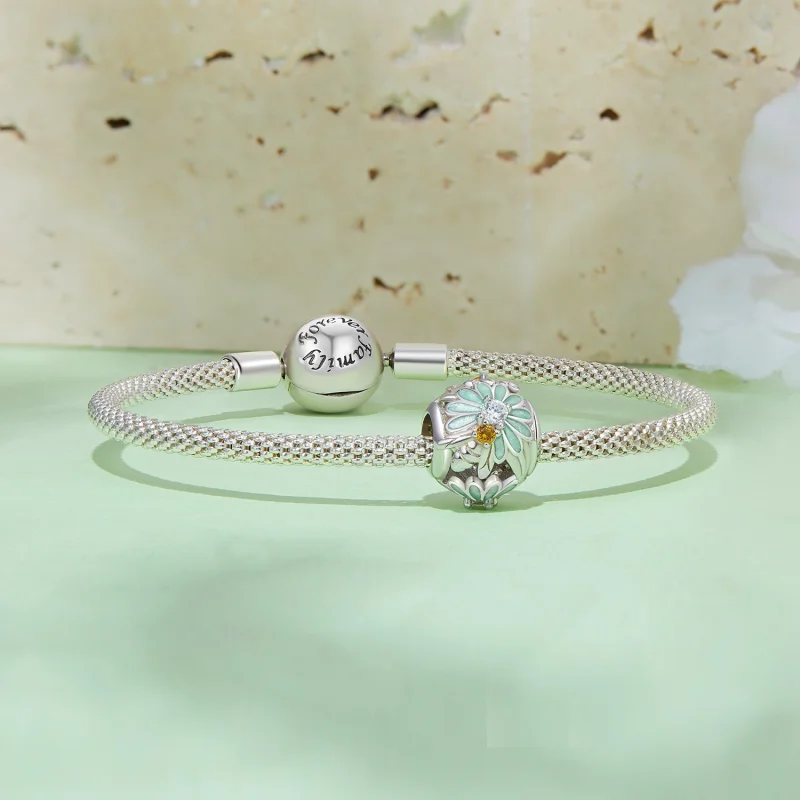 (Bild für) Pandora Style Bee Daisy Charm - BSC895 - Ansicht 5