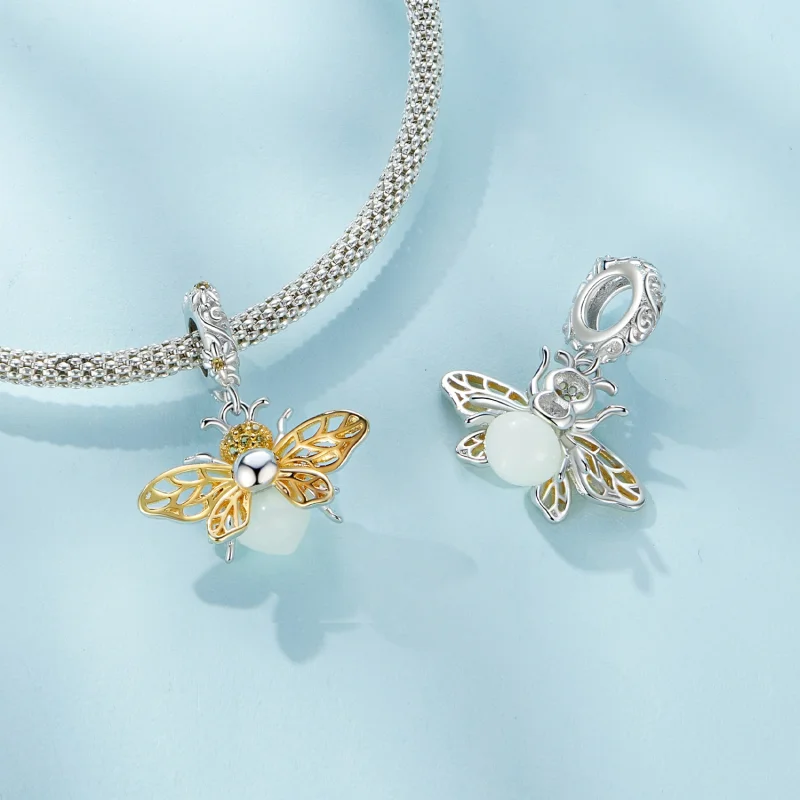 (Bild für) Pandora Style Bee Glow-In-The-Dark Dangle - SCC2616 - Ansicht 4