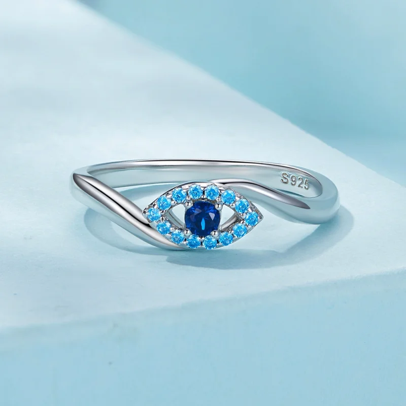 (Bild für) Pandora Style Beschützer Dämonen Auge Ring - SCR947 - Ansicht 3