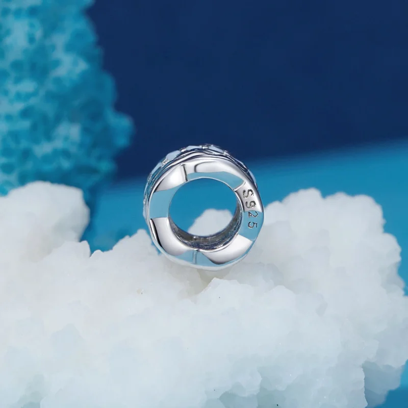 (Bild für) Pandora Style Blauer Stern Charm - BSC919 - Ansicht 3