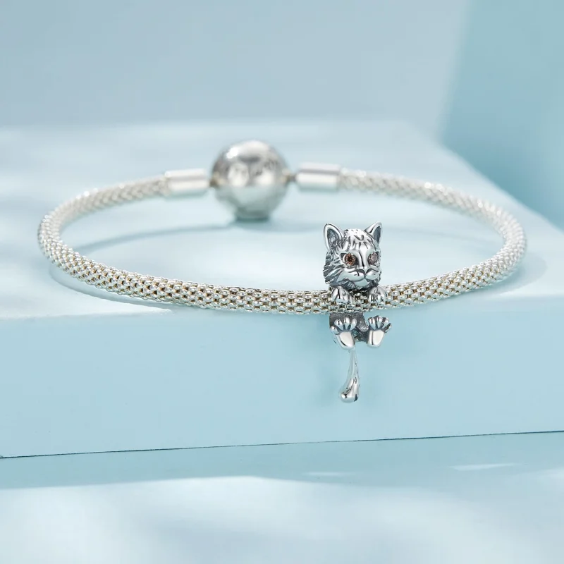(Bild für) Pandora Style Bobcat Charm - SCC2633 - Ansicht 3