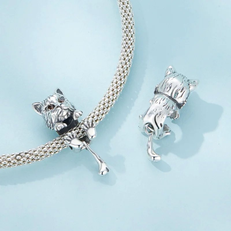 (Bild für) Pandora Style Bobcat Charm - SCC2633 - Ansicht 4