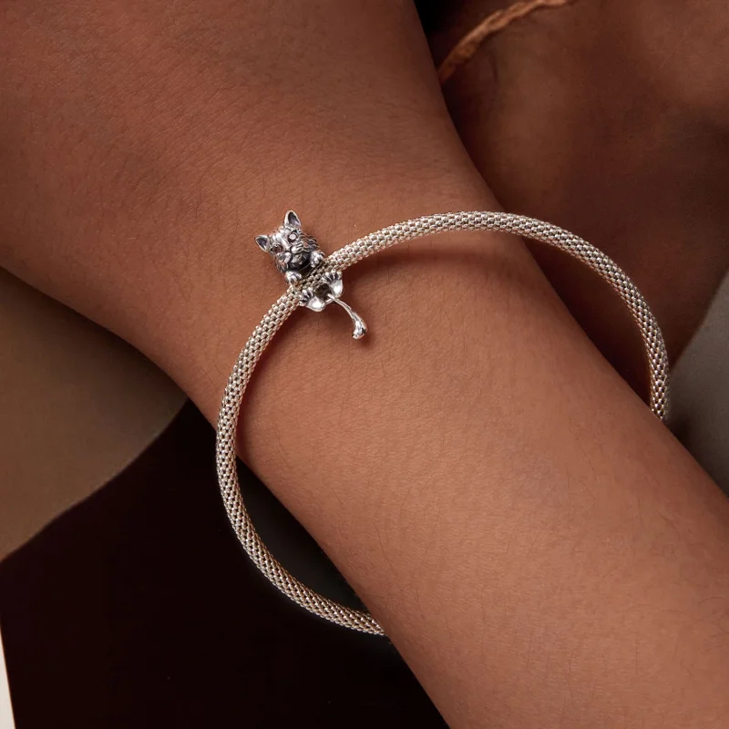 (Bild für) Pandora Style Bobcat Charm - SCC2633 - Ansicht 6