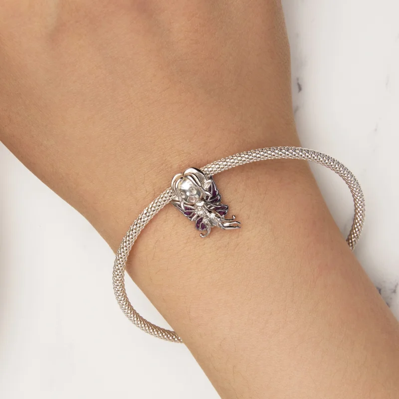 (Bild für) Pandora Style Butterfly Elf Charm - SCC2544 - Ansicht 5