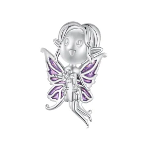 (Bild für) Pandora Style Butterfly Elf Charm - SCC2544